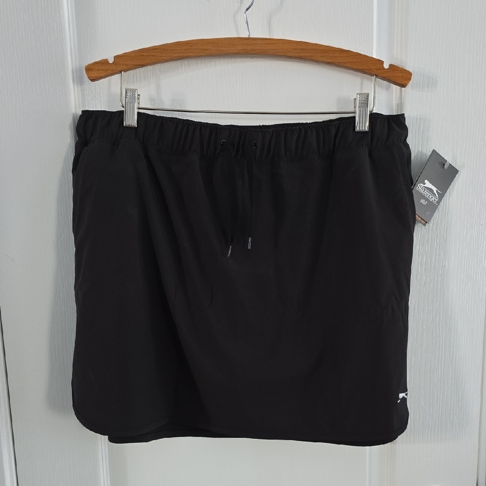 Slazenger Black Mini Skorts Athletic